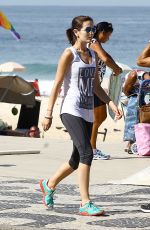 CAMILLA BELLE in Leggings Out in Rio De Janeiro
