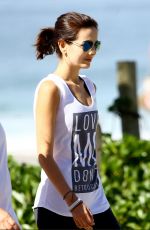 CAMILLA BELLE in Leggings Out in Rio De Janeiro