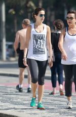 CAMILLA BELLE in Leggings Out in Rio De Janeiro