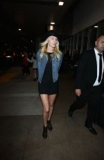 CANDICE SWANEPOEL Arrives at Los Angeles International Airport