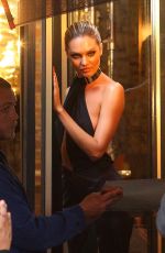 CANDICE SWANEPOEL at BTS Photoshoot in West Village