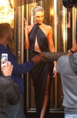 CANDICE SWANEPOEL at BTS Photoshoot in West Village