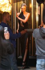 CANDICE SWANEPOEL at BTS Photoshoot in West Village