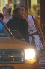 CARA DELEVINGNE and KARLIE KLOSS Leaves a Restaurant in New York