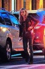 CARA DELEVINGNE and KARLIE KLOSS Leaves a Restaurant in New York