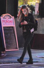 CARA DELEVINGNE and KARLIE KLOSS Leaves a Restaurant in New York
