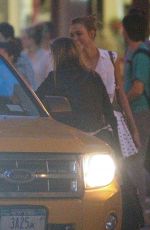 CARA DELEVINGNE and KARLIE KLOSS Leaves a Restaurant in New York