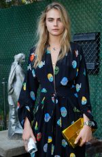 CARA DELEVINGNE at Stella Mccartney Spring 2015 Presentation in New York