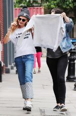CARA DELEVINGNE Out amd About in London 2606