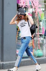 CARA DELEVINGNE Out amd About in London 2606