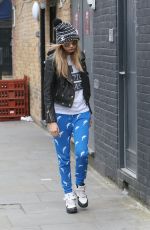 CARA DELEVINGNE Out and About in Notting Hill