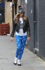 CARA DELEVINGNE Out and About in Notting Hill