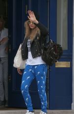 CARA DELEVINGNE Out and About in Notting Hill