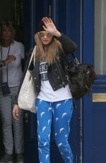 CARA DELEVINGNE Out and About in Notting Hill
