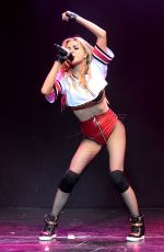 CARMEN ELECTRA Performs at a Concert in Hollywood