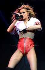 CARMEN ELECTRA Performs at a Concert in Hollywood