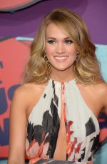 CARRIE UNDERWOOD at 2014 CMT Music Awards in Nashville