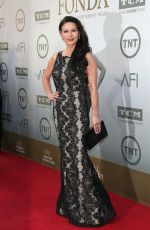 CATHERINE ZETA JONES at 2014 AFI Life Achievement: A Tribute to Jane Fonda