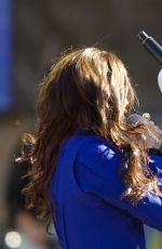 CHER LLOYD and DEMI LOVATO Performs at Good Morning America in New York