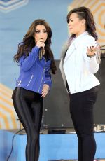 CHER LLOYD and DEMI LOVATO Performs at Good Morning America in New York