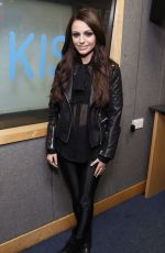 CHER LLOYD at Kiss FM Studio in London