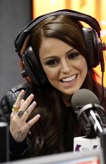 CHER LLOYD at Kiss FM Studio in London