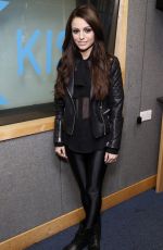 CHER LLOYD at Kiss FM Studio in London