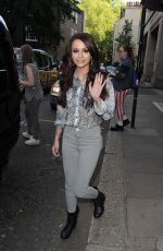 CHER LLOYD Leaves Sony Offices in London