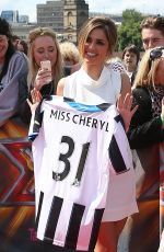 CHERYL COLE at X Factor Auditions in Newcastle