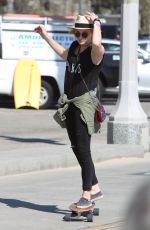 CHLOE MOERTZ Skateboarding in Santa Monica