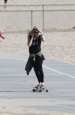 CHLOE MOERTZ Skateboarding in Santa Monica
