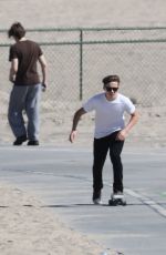 CHLOE MOERTZ Skateboarding in Santa Monica