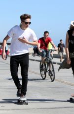 CHLOE MOERTZ Skateboarding in Santa Monica
