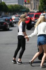 CHLOE MORETZ and JAIME  KING Out in Beverly Hills