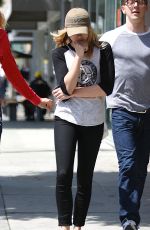 CHLOE MORETZ and JAIME  KING Out in Beverly Hills