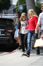 CHLOE MORETZ and JAIME  KING Out in Beverly Hills