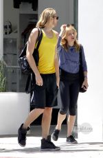 CHLOE MORETZ and Trevor Moreta go to Soulcycle