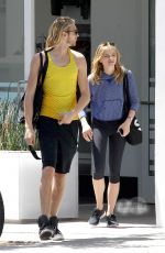 CHLOE MORETZ and Trevor Moreta go to Soulcycle