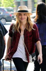 CHLOE MORETZ Arrives at Her Hotel in New York 1706
