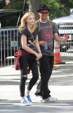 CHLOE MORETZ Arrives at Staples Center in Los Angeles 1306