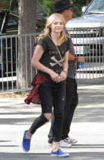 CHLOE MORETZ Arrives at Staples Center in Los Angeles 1306