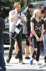 CHLOE MORETZ Arrives at Staples Center in Los Angeles 1306