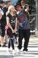 CHLOE MORETZ Arrives at Staples Center in Los Angeles 1306