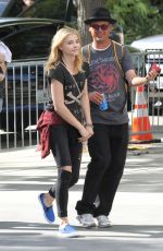 CHLOE MORETZ Arrives at Staples Center in Los Angeles 1306