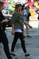 CHLOE MORETZ Out and About in New York 1806