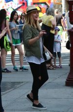 CHLOE MORETZ Out and About in New York 1806
