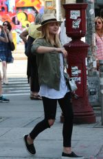 CHLOE MORETZ Out and About in New York 1806