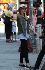CHLOE MORETZ Out and About in New York 1806
