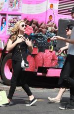 CHLOE MORETZ Out and About in New York 2206