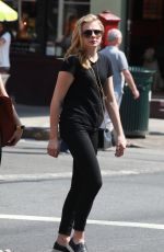 CHLOE MORETZ Out and About in New York 2206